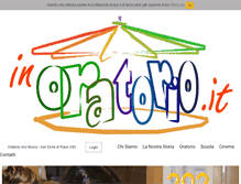 Tablet Screenshot of inoratorio.it
